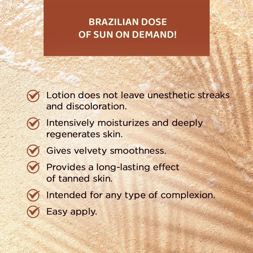 Eveline Brazilian Body baume corps bronzant hydratant 5-en-1 coco