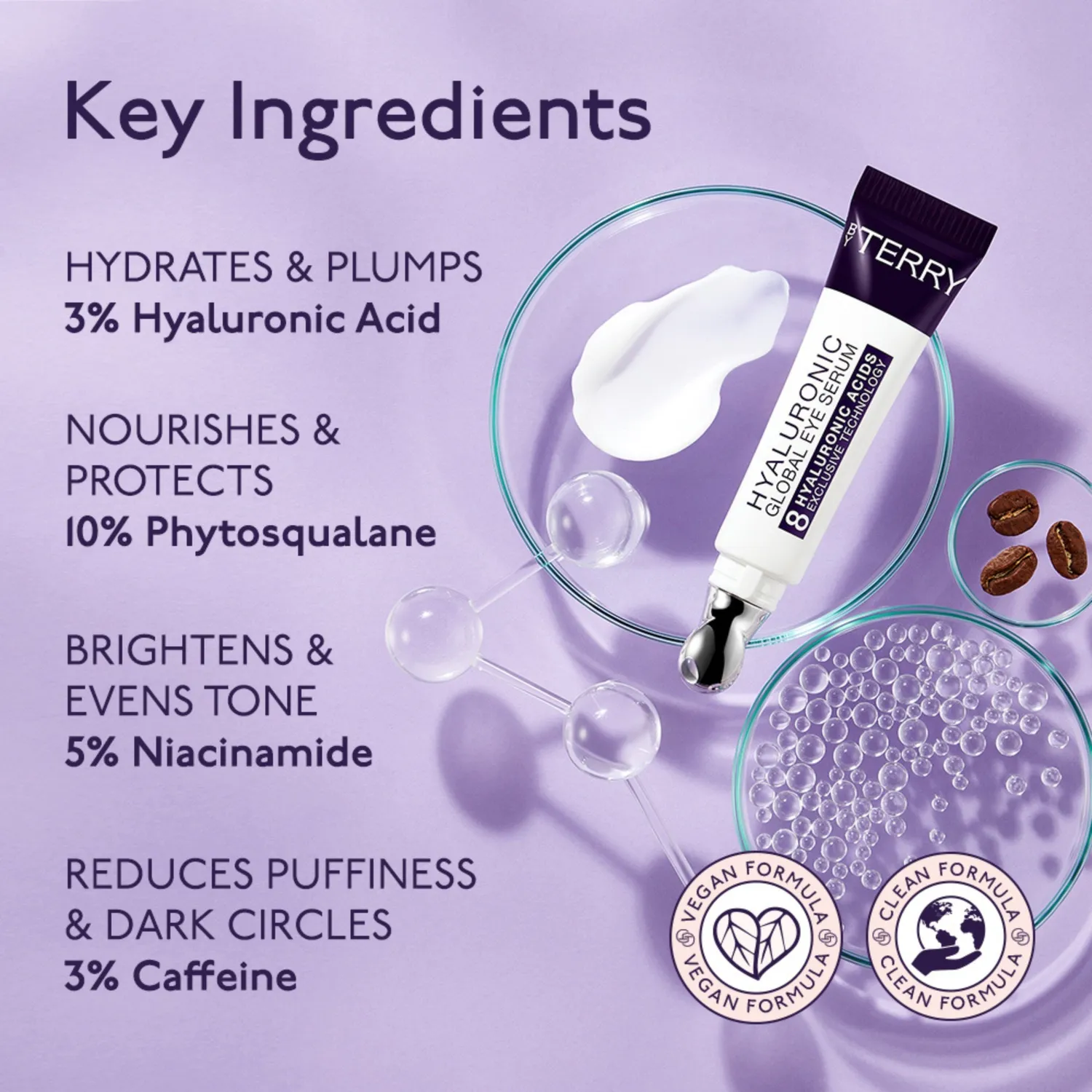 By Terry Hyaluronic Global sérum yeux anti-cernes