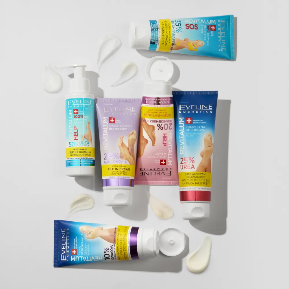 Eveline Revitalum crème pieds 30% urée callosités