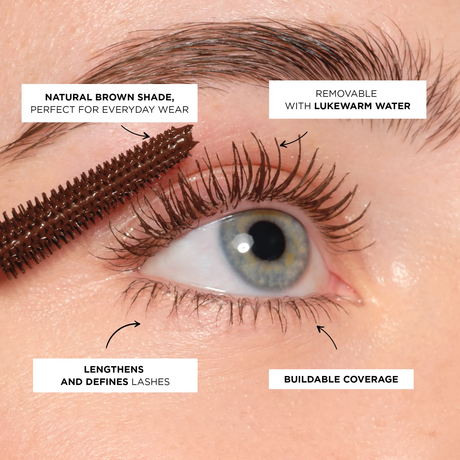 Eveline Better Than Perfect mascara tubing marron allongeant 30H