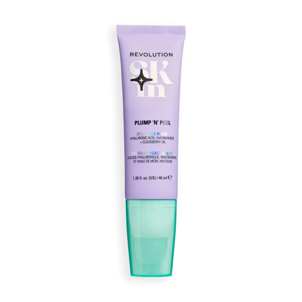 Revolution Plump n Peel masque visage jelly peel-off éclat