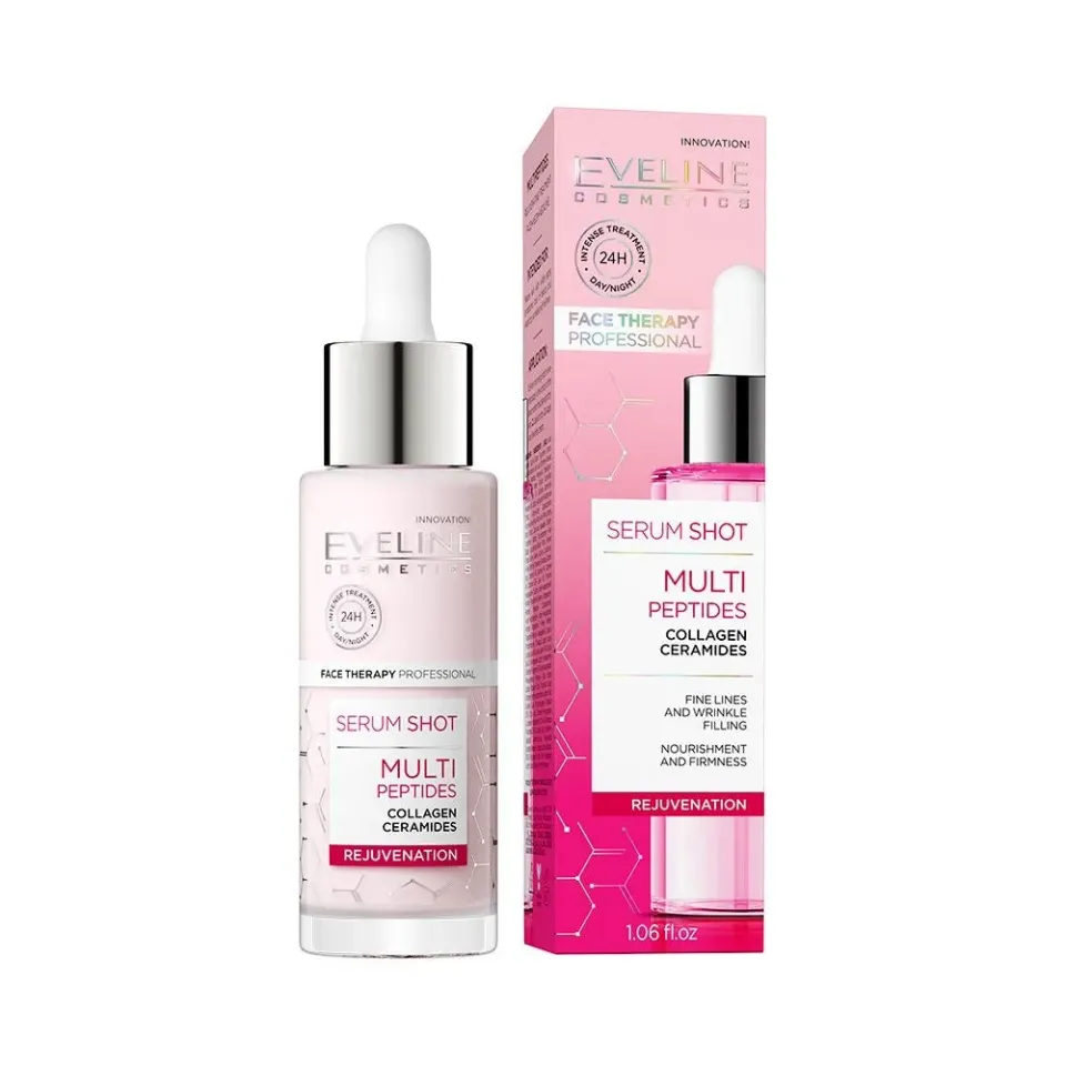 Eveline Face Therapy sérum peptides visage cou céramides