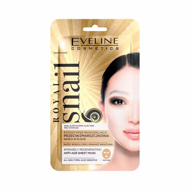 Eveline Royal Snail masque crème visage nourrissant