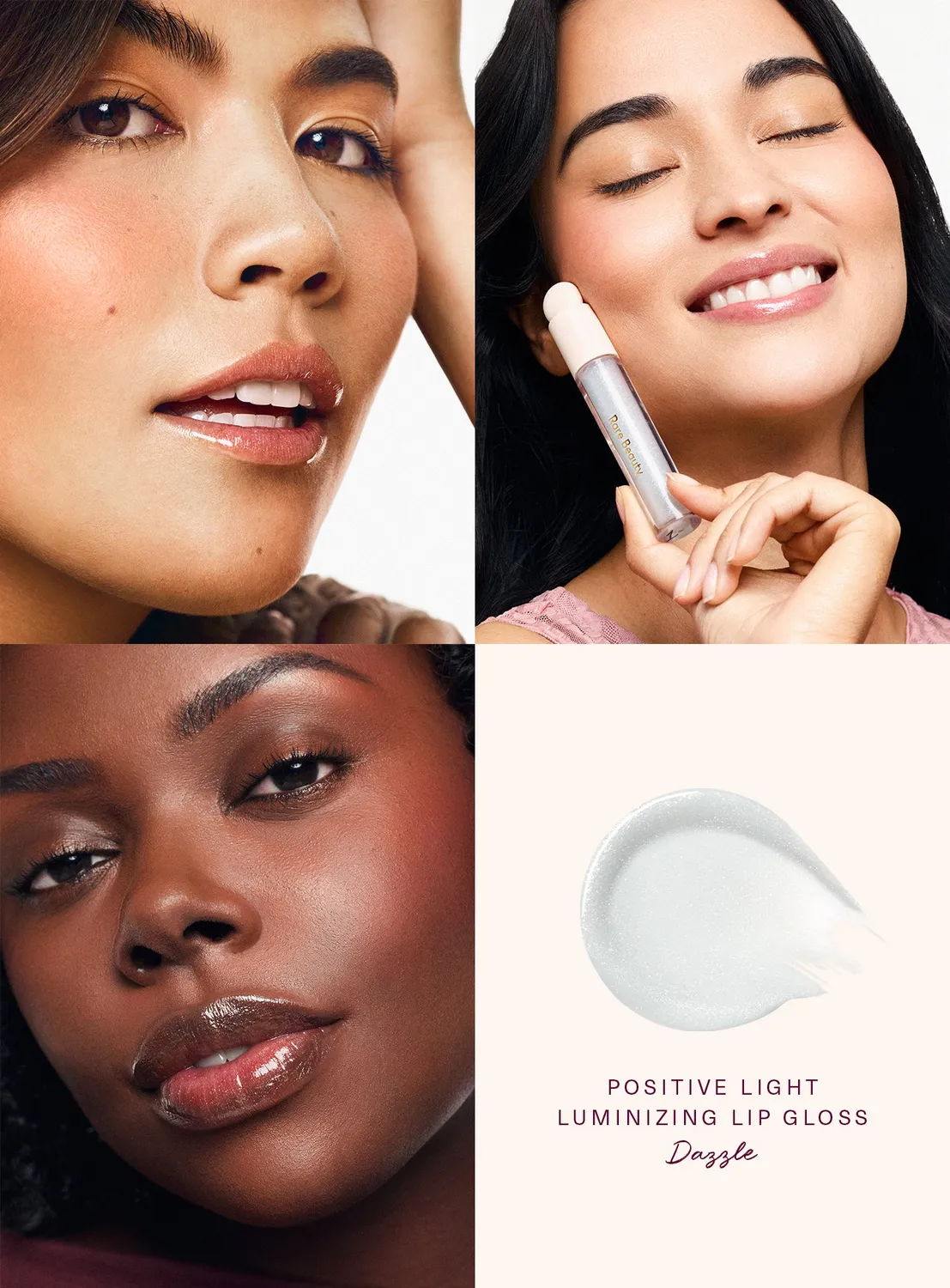 Rare Beauty Positive Light Luminizing Lip Gloss gloss hydratant