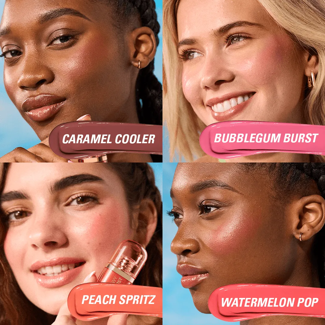 Revolution Superdewy Blush Burst blush liquide fini dewy