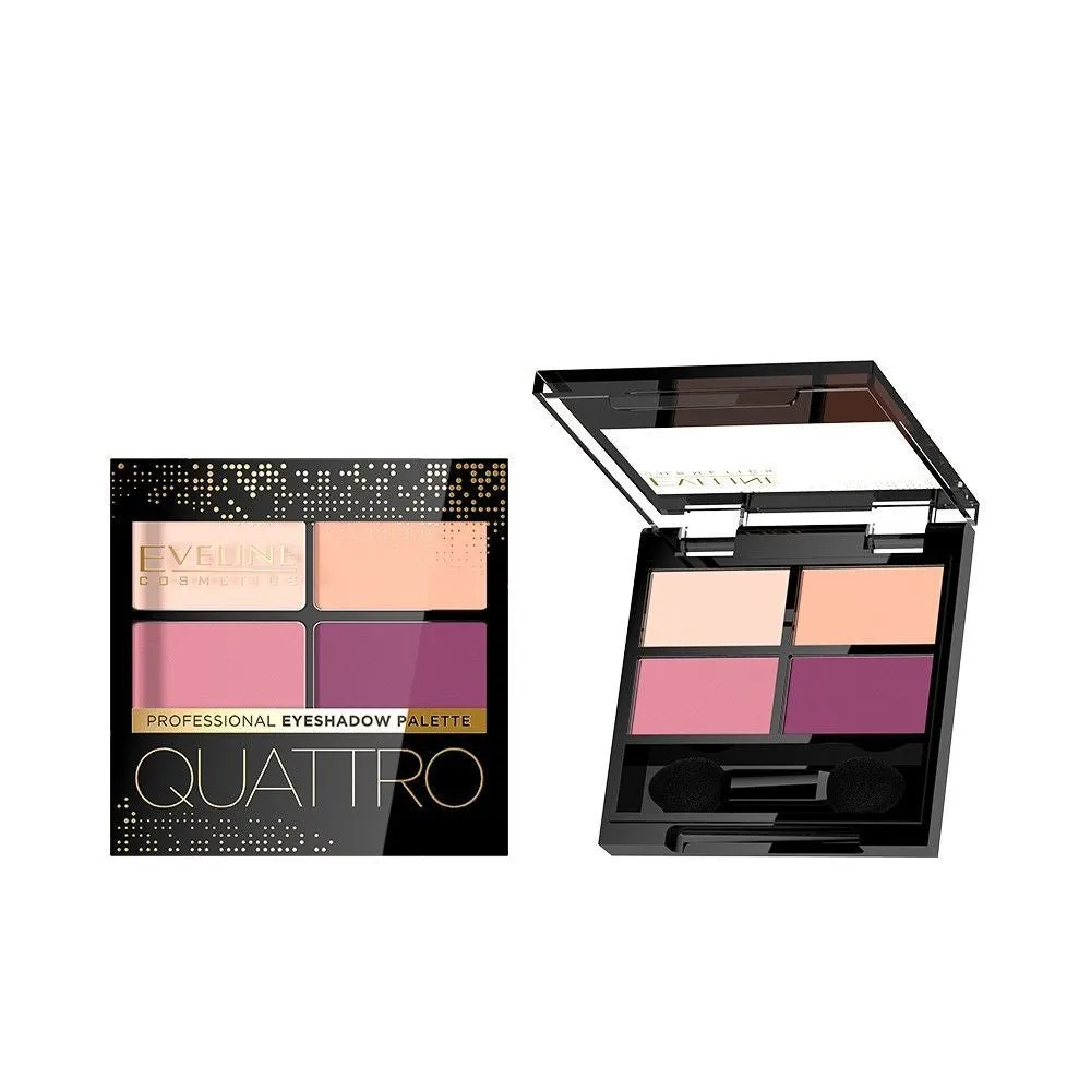 Eveline Quattro palette 4 fards à paupières intense