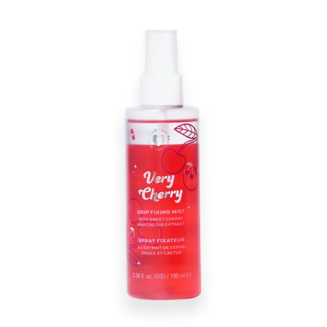 I Heart Revolution Very Cherry brume fixatrice grip cerise