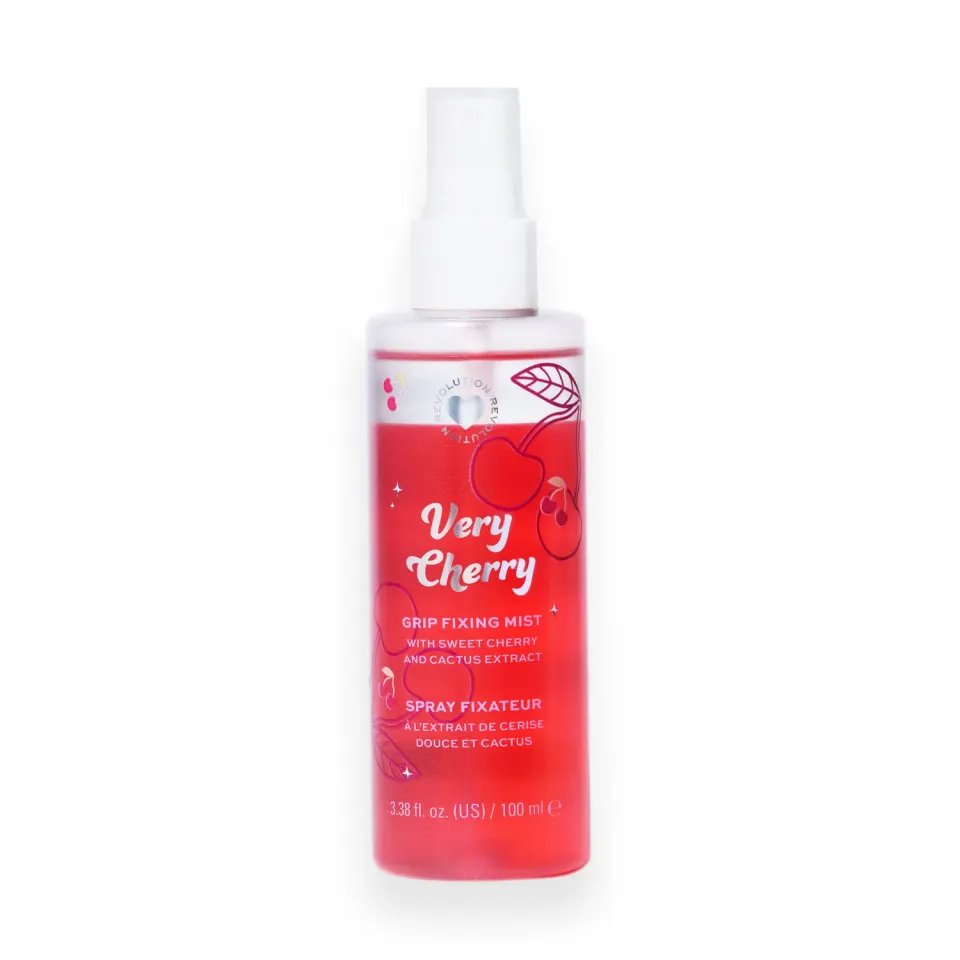 I Heart Revolution Very Cherry brume fixatrice grip cerise