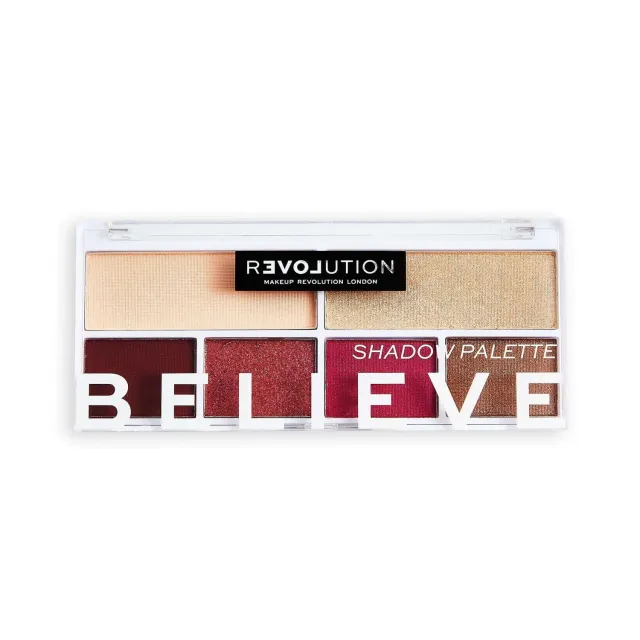 Revolution Relove Colour Play Believe palette fards à paupières rose