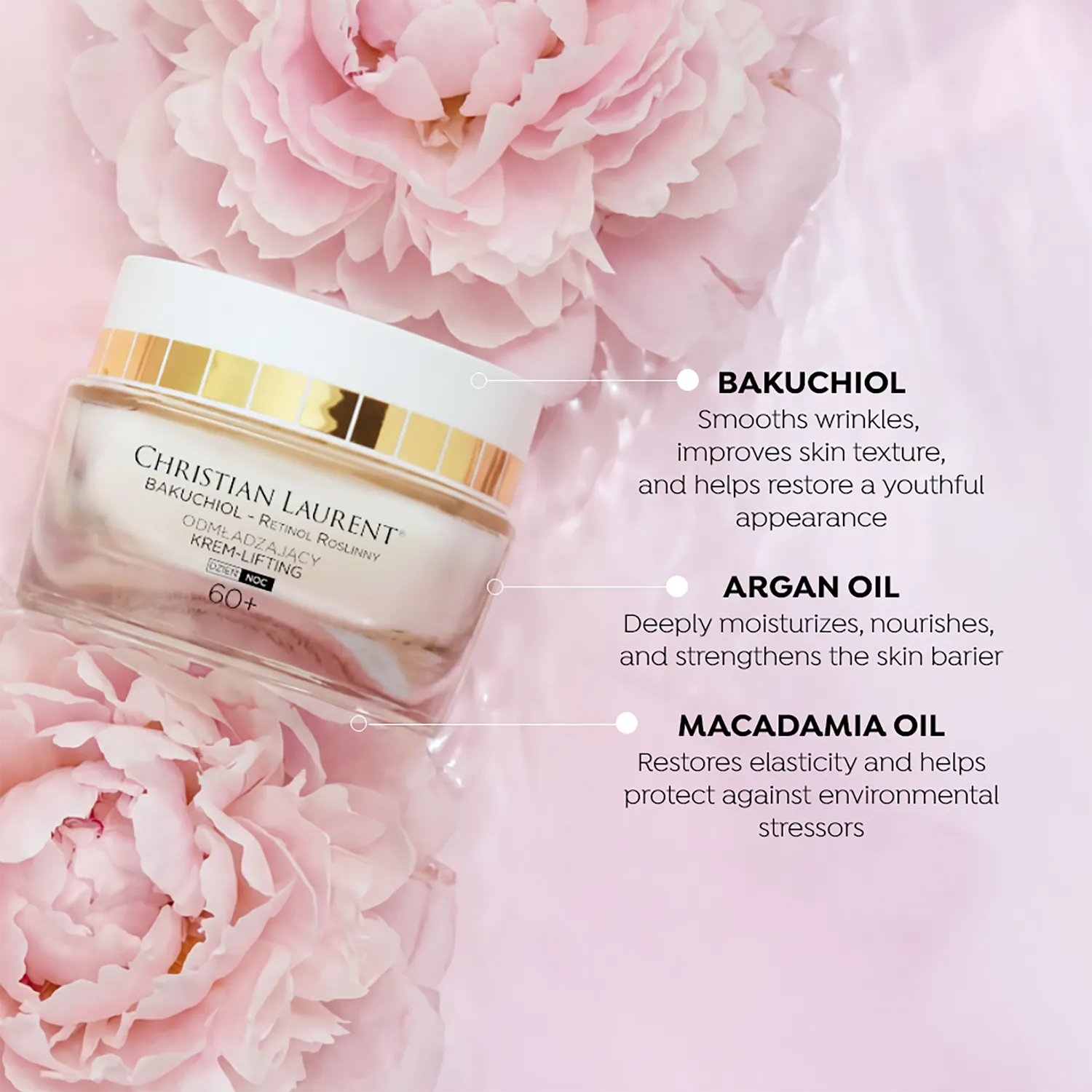 Eveline Christian Laurent creme lifting 60+ densite fermete