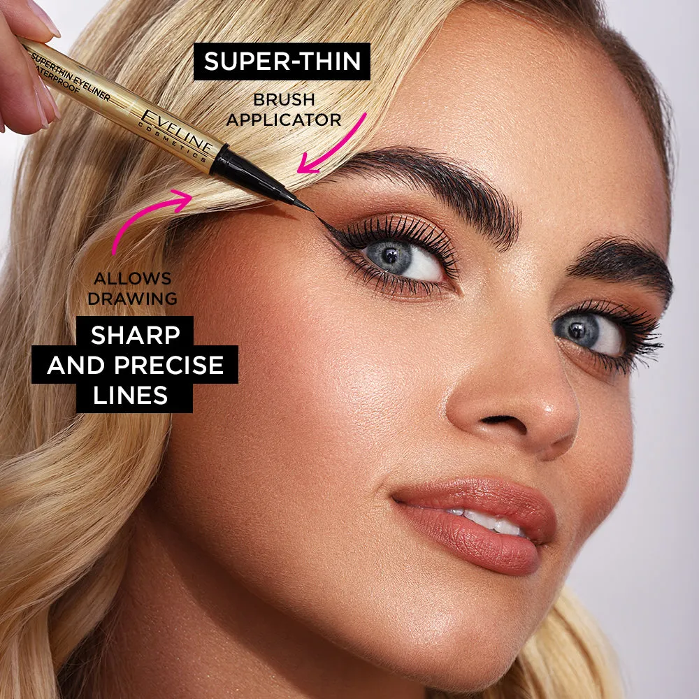 Eveline Cosmetics Wonder Match eyeliner waterproof noir