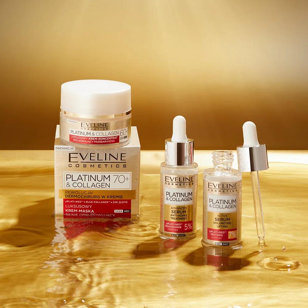 Eveline Cosmetics Platinum & Collagen Advanced sérum anti-âge