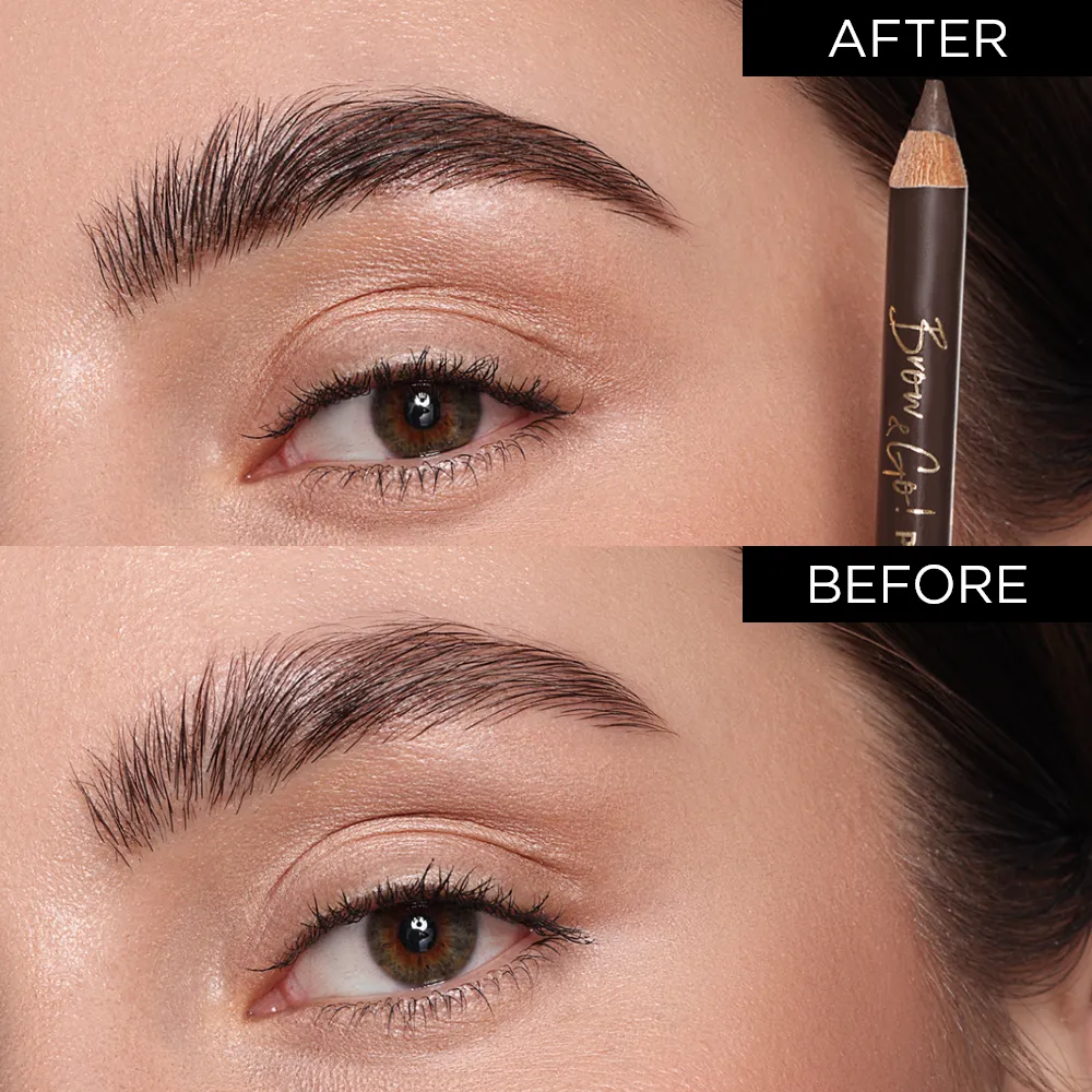 Eveline Brow & Go crayon sourcils poudre fini naturel