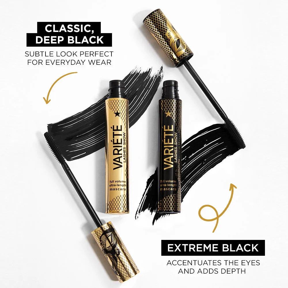 Eveline Variété Lashes Show mascara noir extra black volume