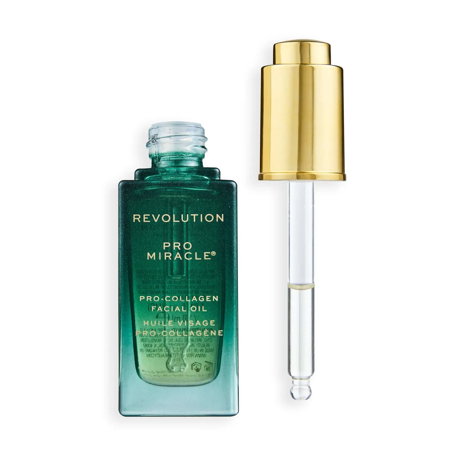 Revolution Pro Miracle huile visage collagène vegan