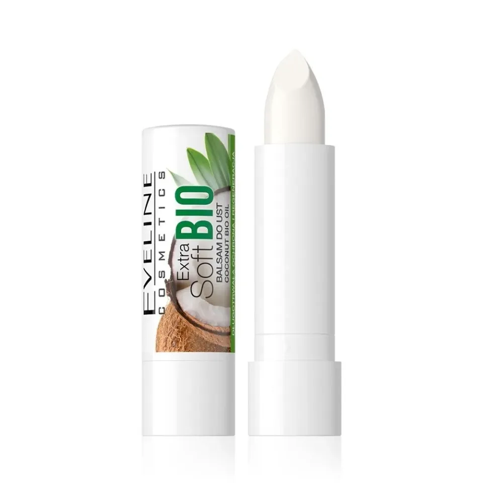 Eveline Extra Soft Bio baume lèvres coco hydratant