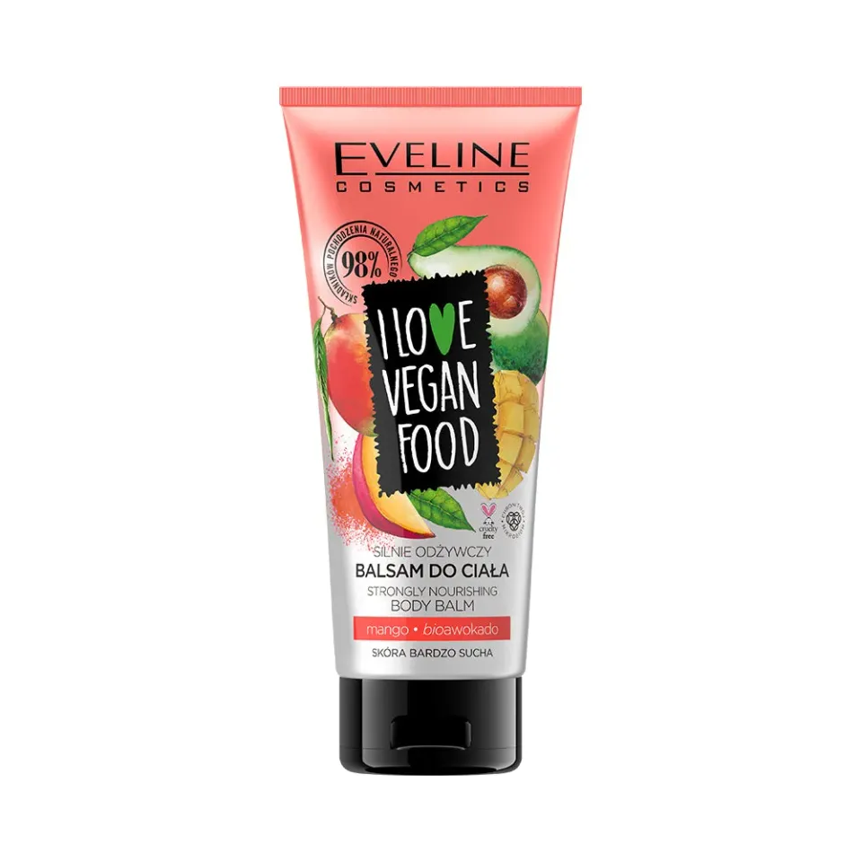 Eveline Cosmetics I Love Vegan Food baume corps avocat vegan