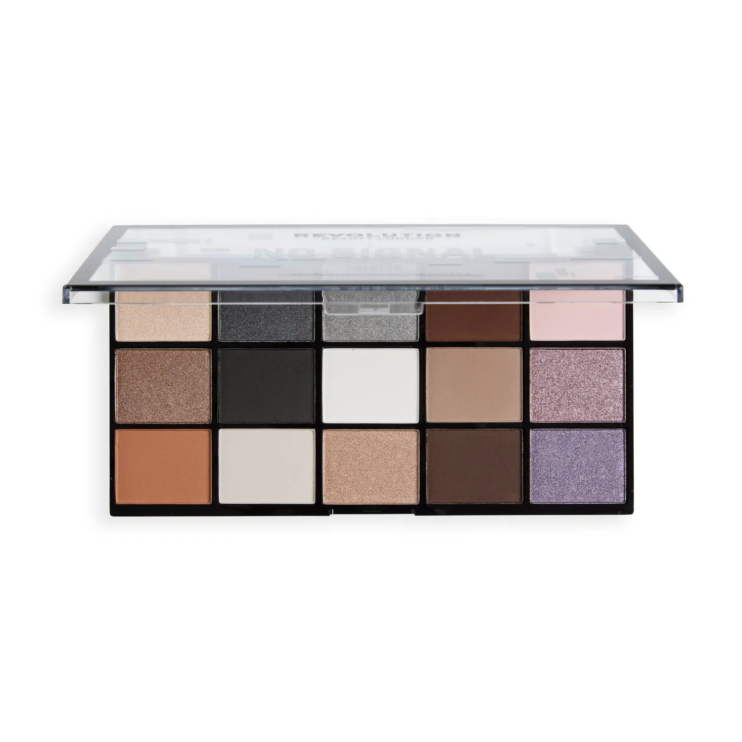 Revolution Reloaded No Signal palette fards gris fumé talc
