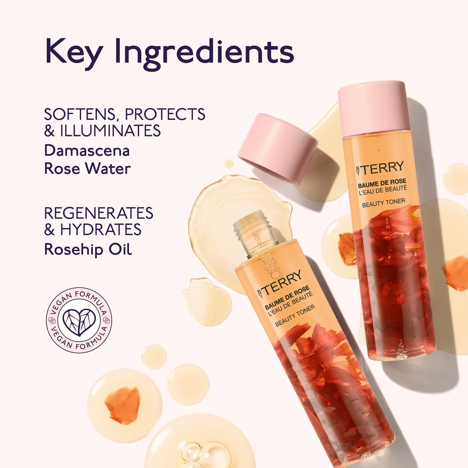 By Terry Baume de Rose lotion tonique hydratante rose
