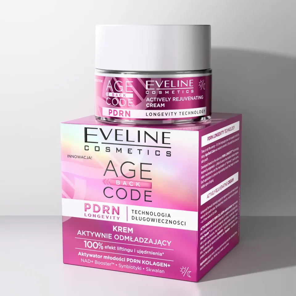 Eveline Age Back Code crème visage PDRN ginseng raffermissante