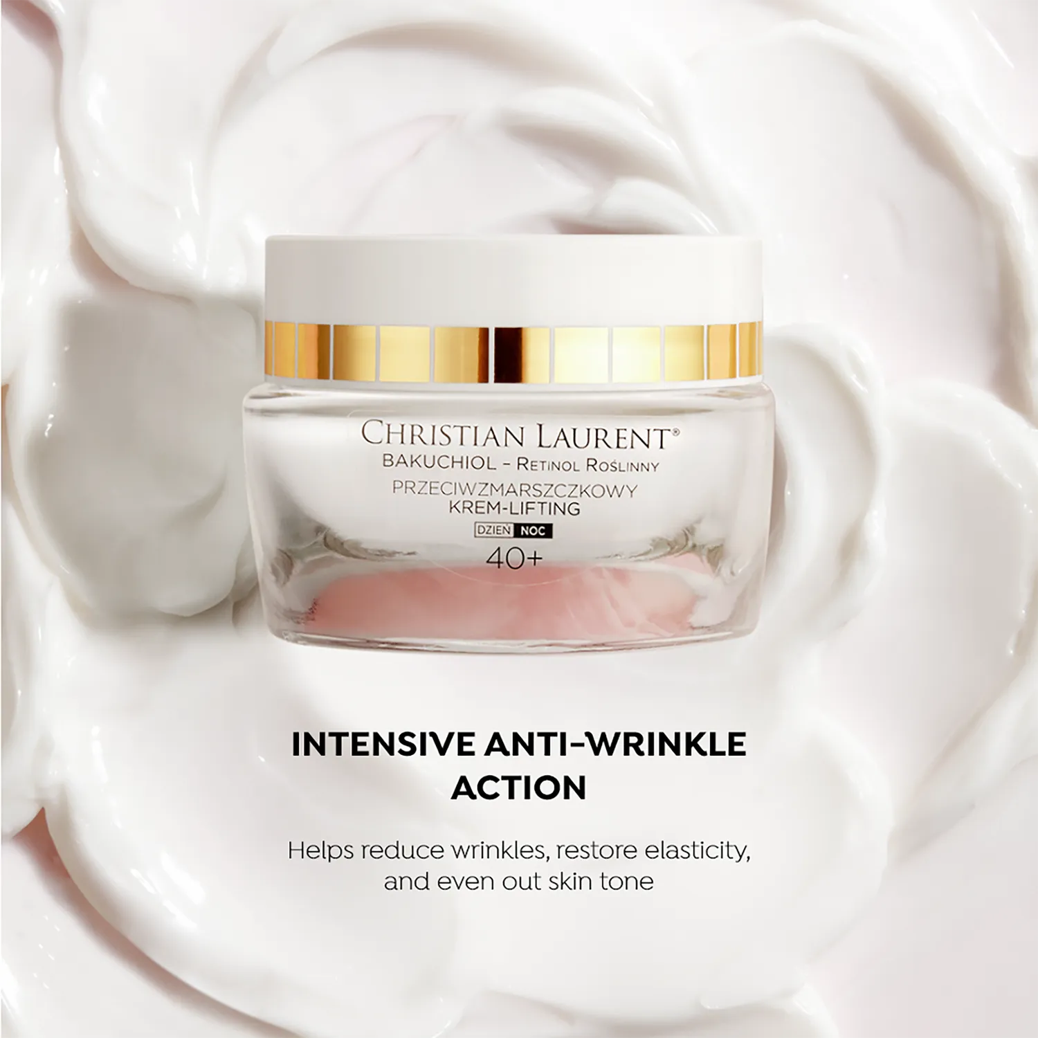 Eveline Christian Laurent Bakuchiol 40+ crème lifting fermeté