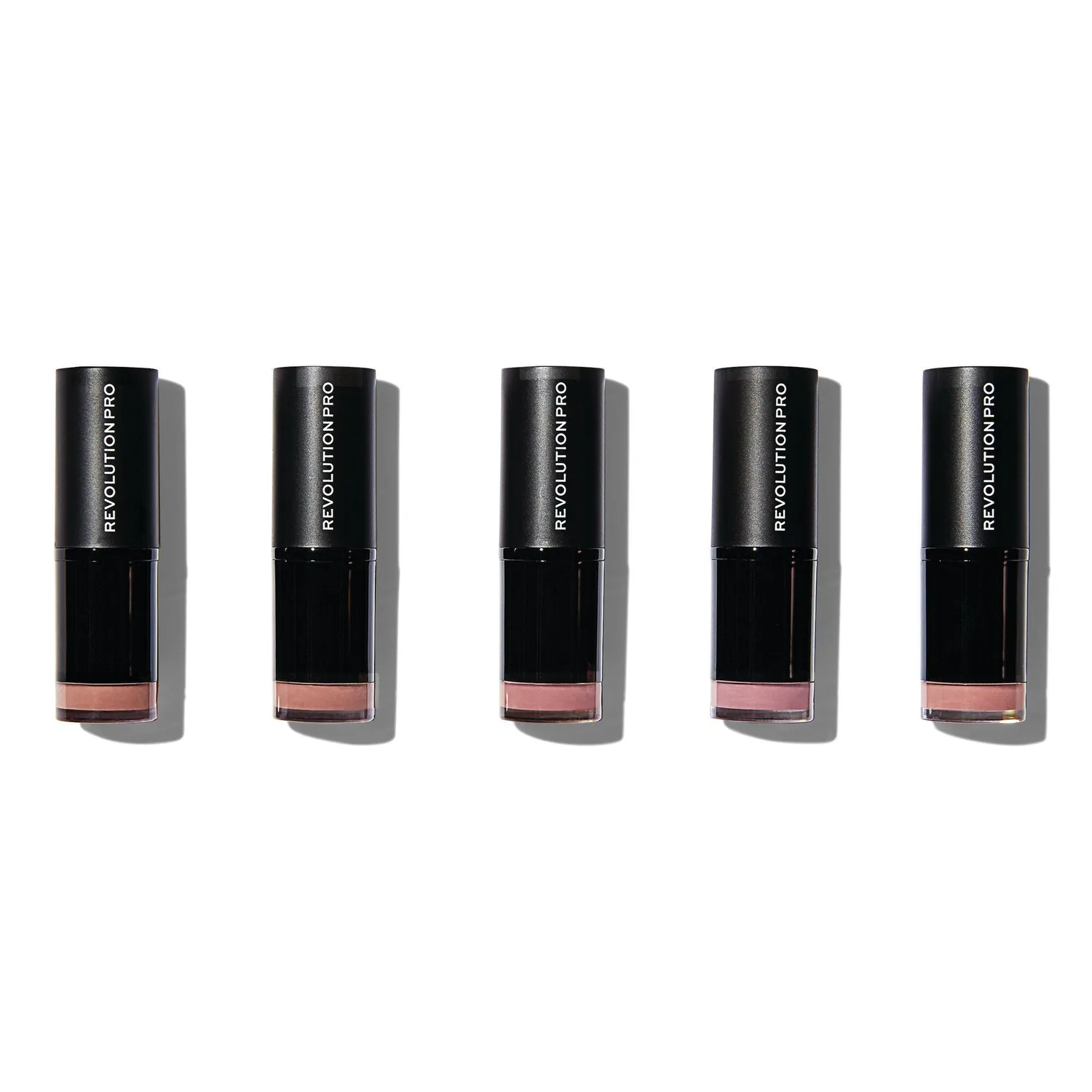 Revolution Pro Lipstick Collection rouges à lèvres nude mat x5