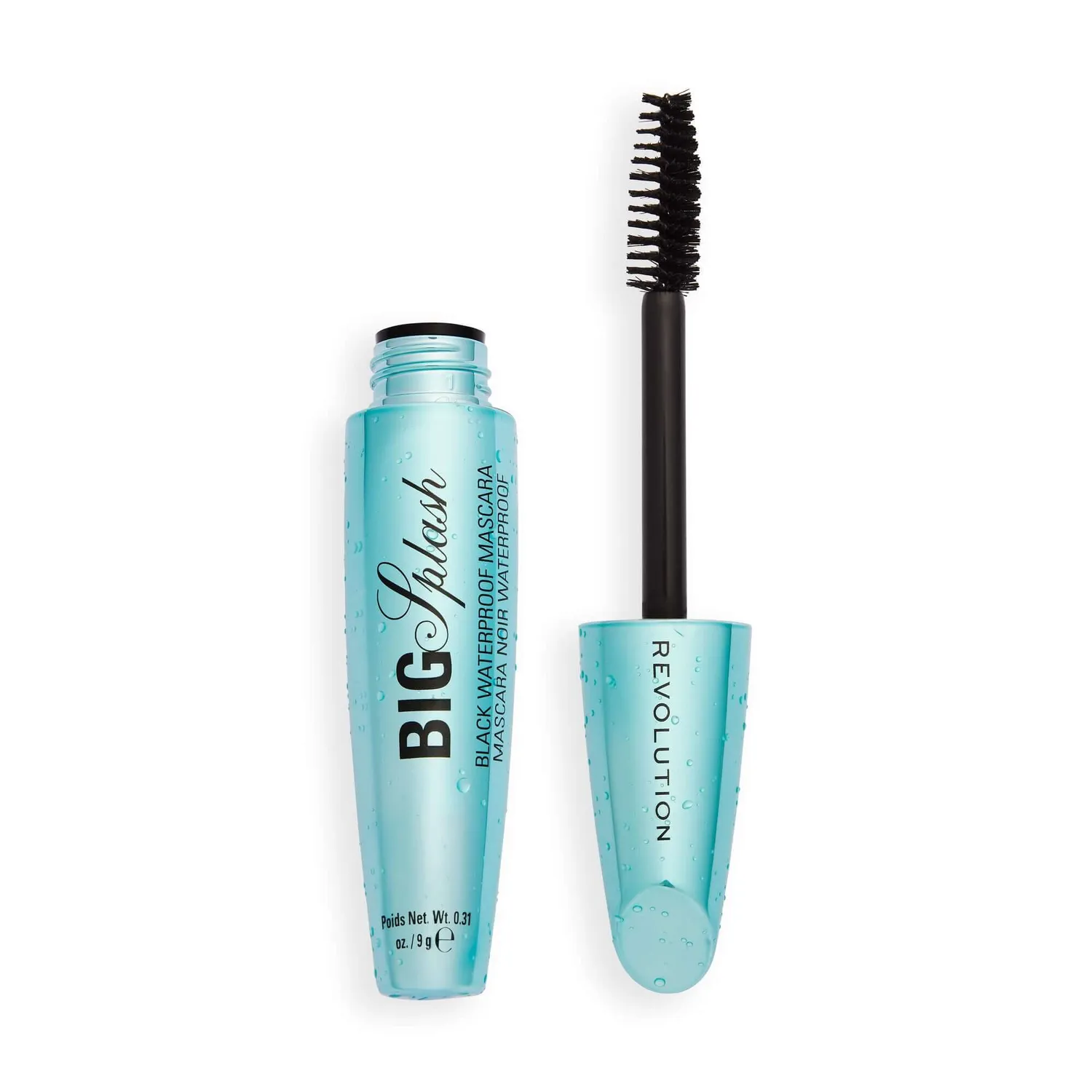 Revolution Poolside Big Splash Lash mascara waterproof noir volume