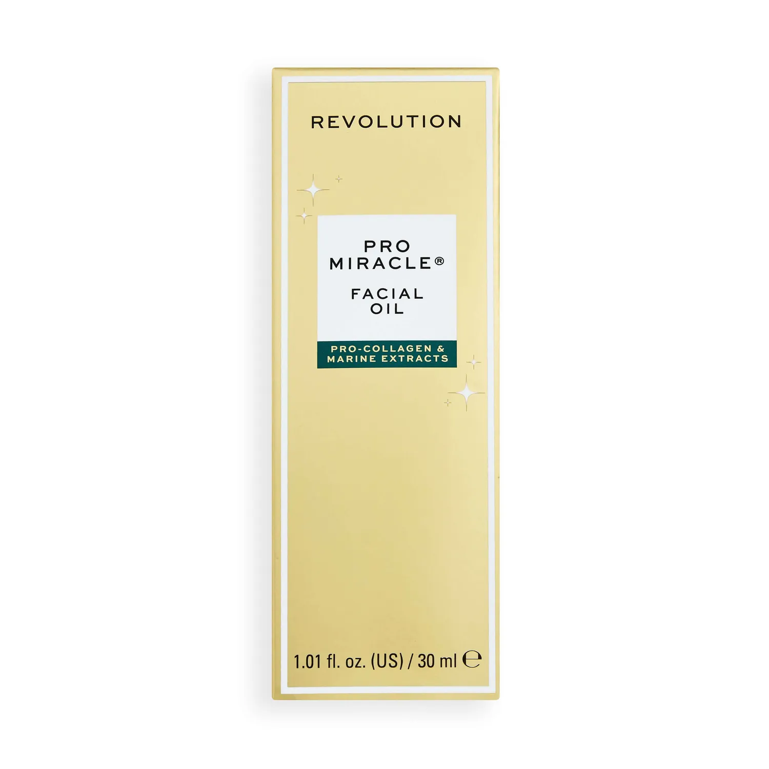 Revolution Pro Miracle huile visage collagène vegan