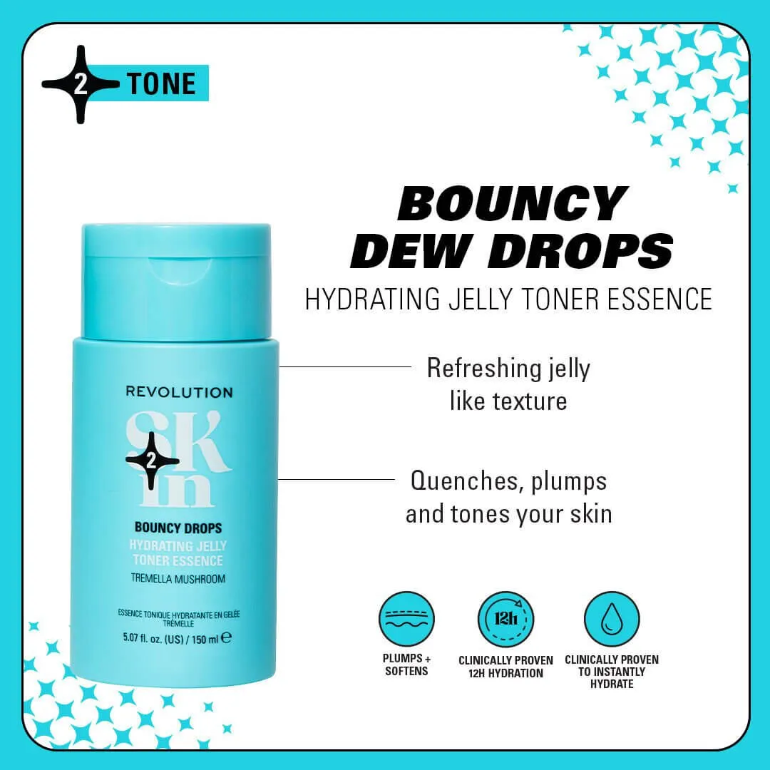 Revolution Skin Happy Hydrate kit soin visage hydratant 4 étapes