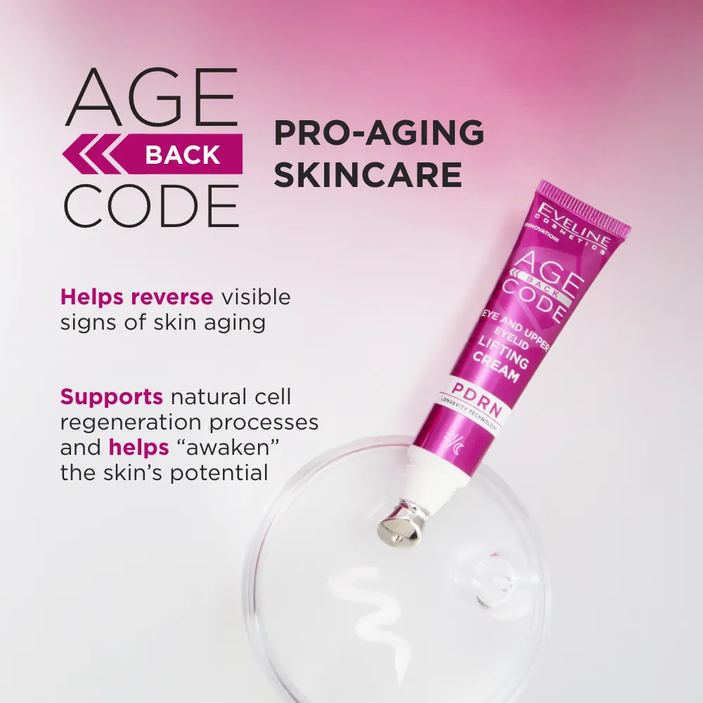 Eveline Age Back Code crème lift yeux cernes collagène