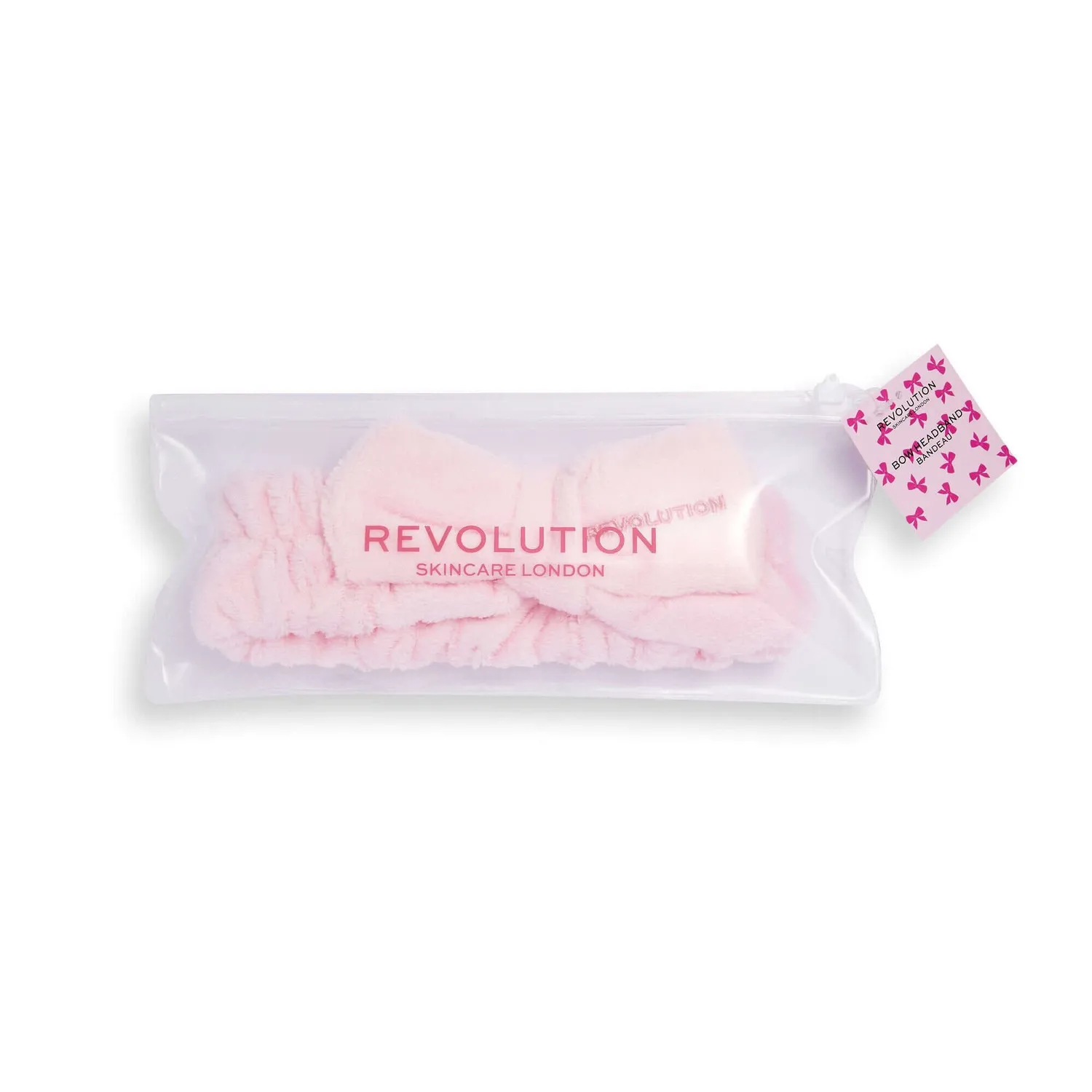 Revolution Skin bandeau cheveux rose Pretty Pink Bow