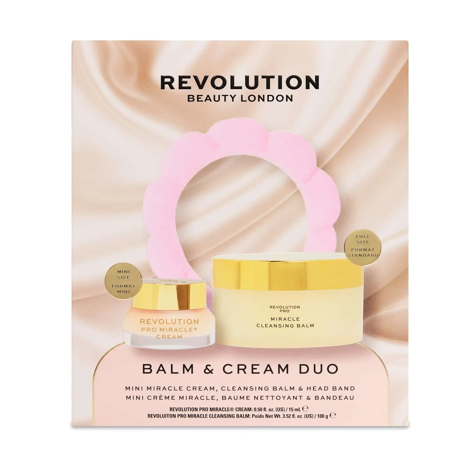 Revolution Pro Miracle duo baume + crème visage