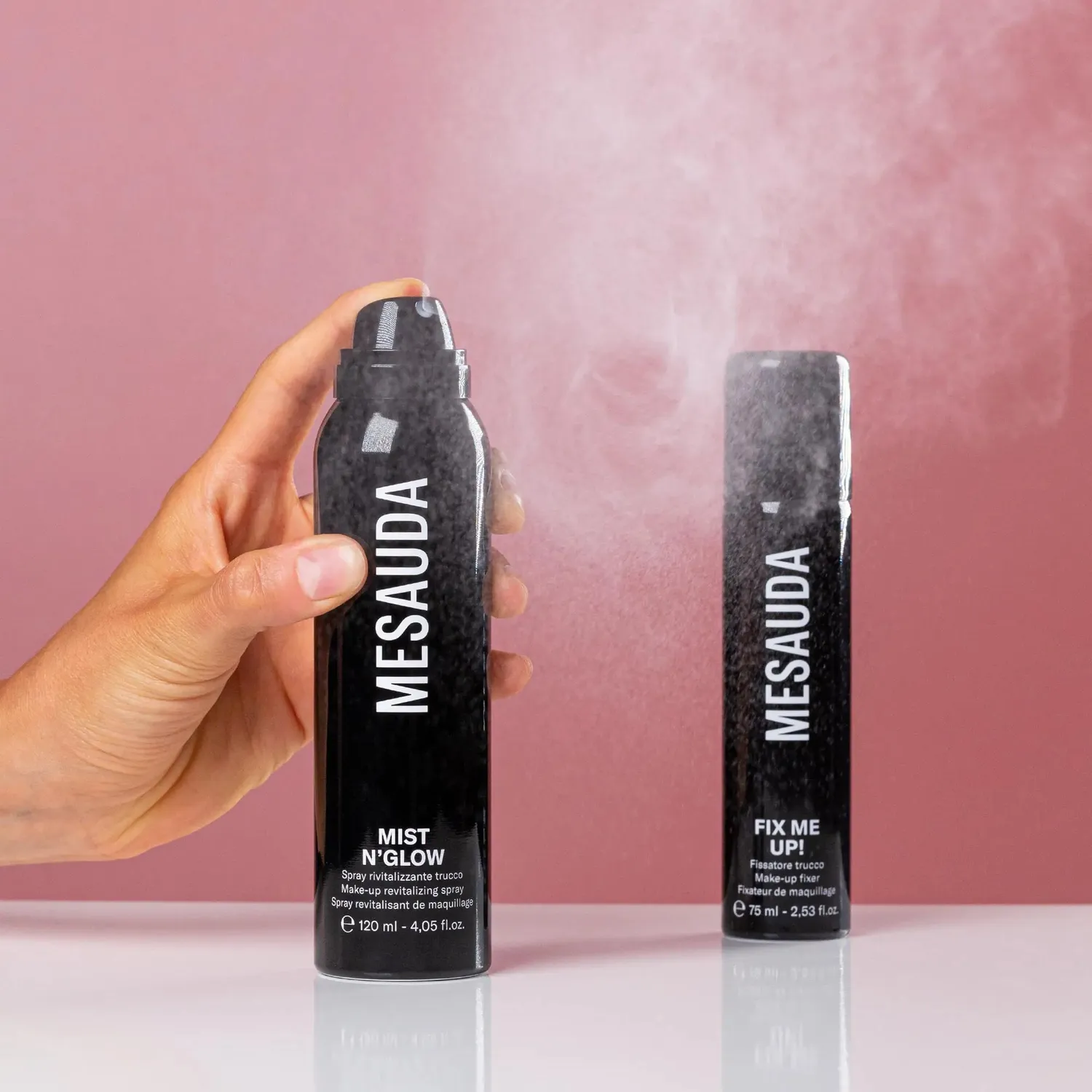 Mesauda Fix Me Up spray fixateur maquillage 75 ml longue tenue