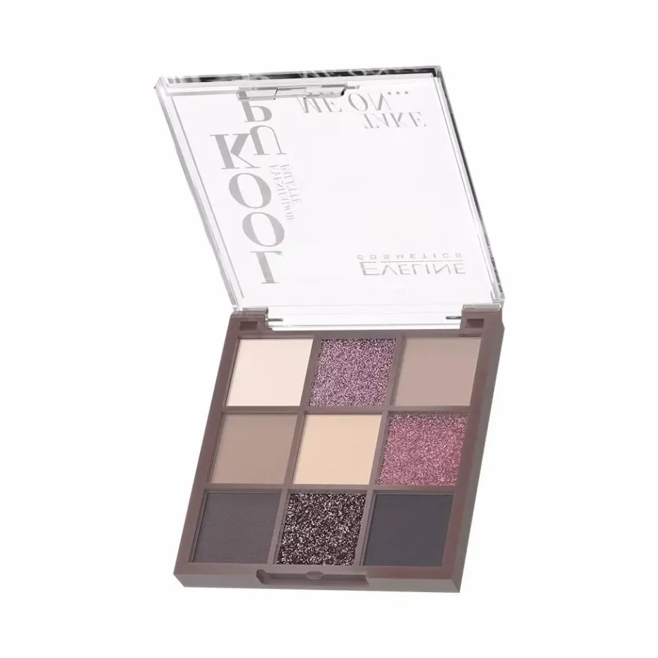 Eveline Look Up Take Me On palette 9 fards beiges