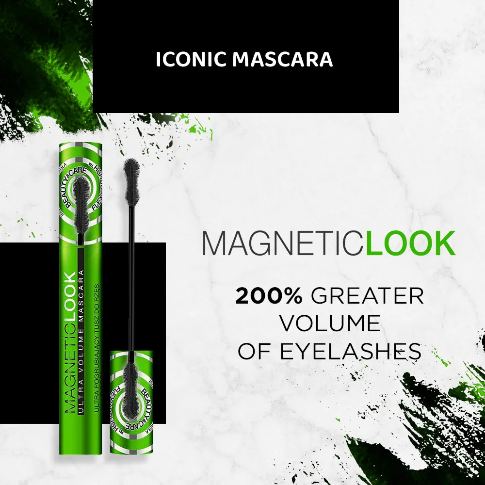 Eveline Magnetic Look mascara ultra volume noir recourbant