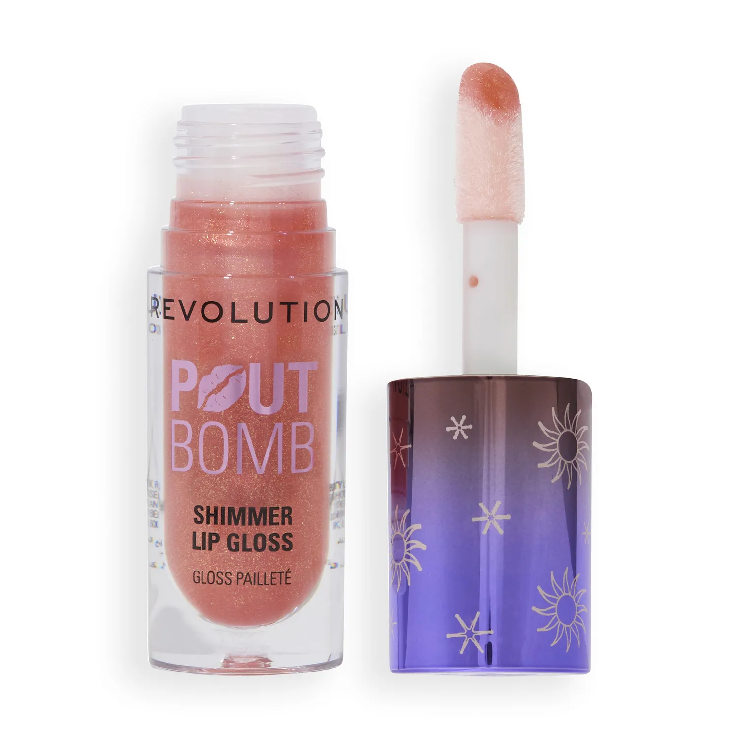 Revolution Sunset Shimmer Bomb gloss Orange Sunset
