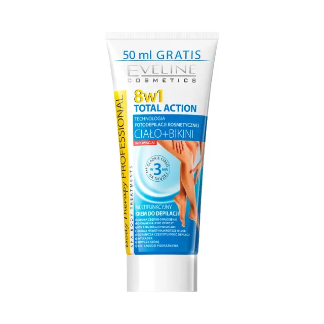 Eveline Cosmetics Body Therapy 8in1 crème dépilatoire 3 minutes