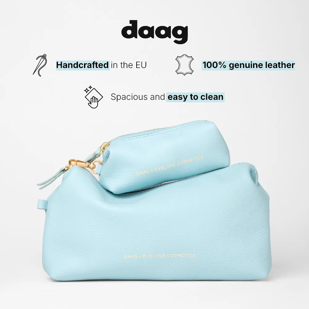 Eveline Cosmetics DAAG coffret beauté 9 pièces 2 trousses bleues