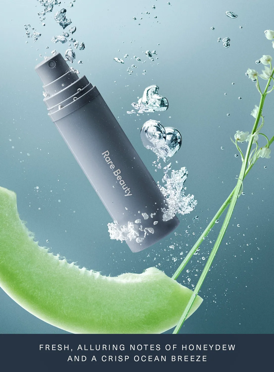 Rare Beauty Find Comfort brume parfumée Feel Seen melon