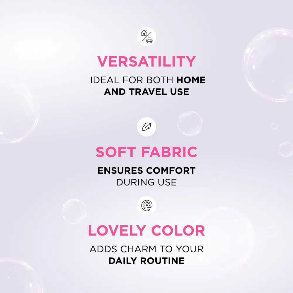 Eveline Cosmetics Daily Set bandeau maquillage rose 3 pièces