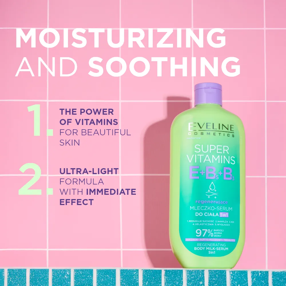 Eveline Super Vitamins lait-sérum corps régénérant vitamine E