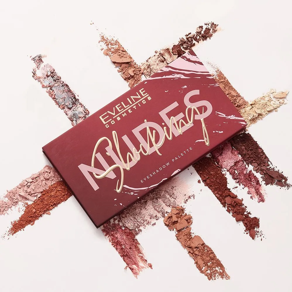 Eveline Shocking Nudes palette 12 fards paupières pigmentés
