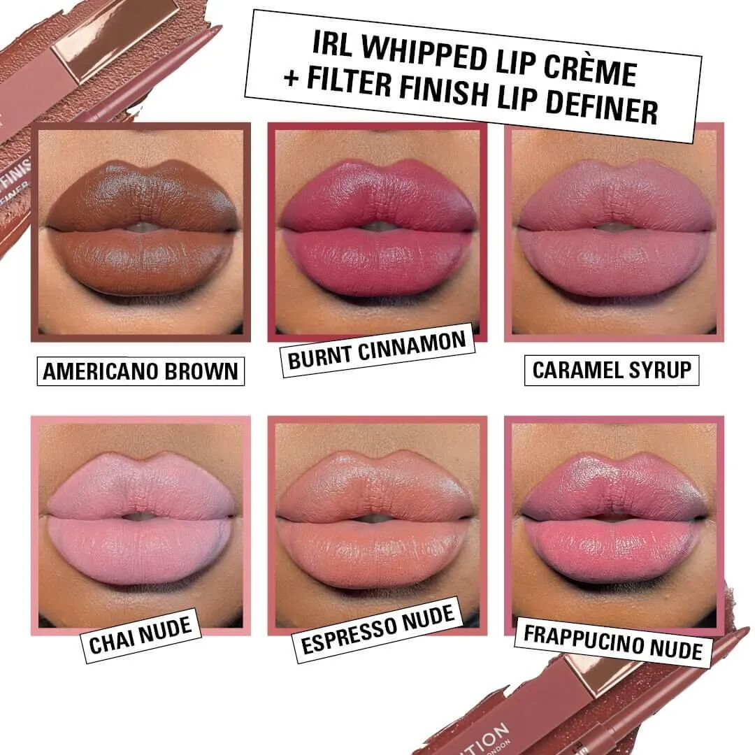Revolution IRL Filter Finish crayon lèvres nude crémeux