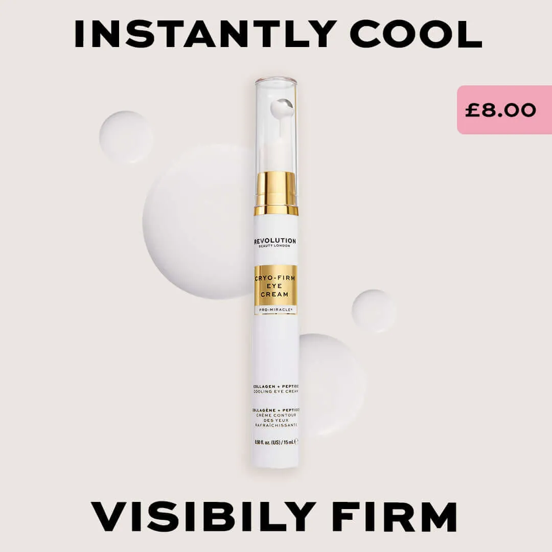 Revolution Pro Miracle Cryo-Firm crème yeux collagène