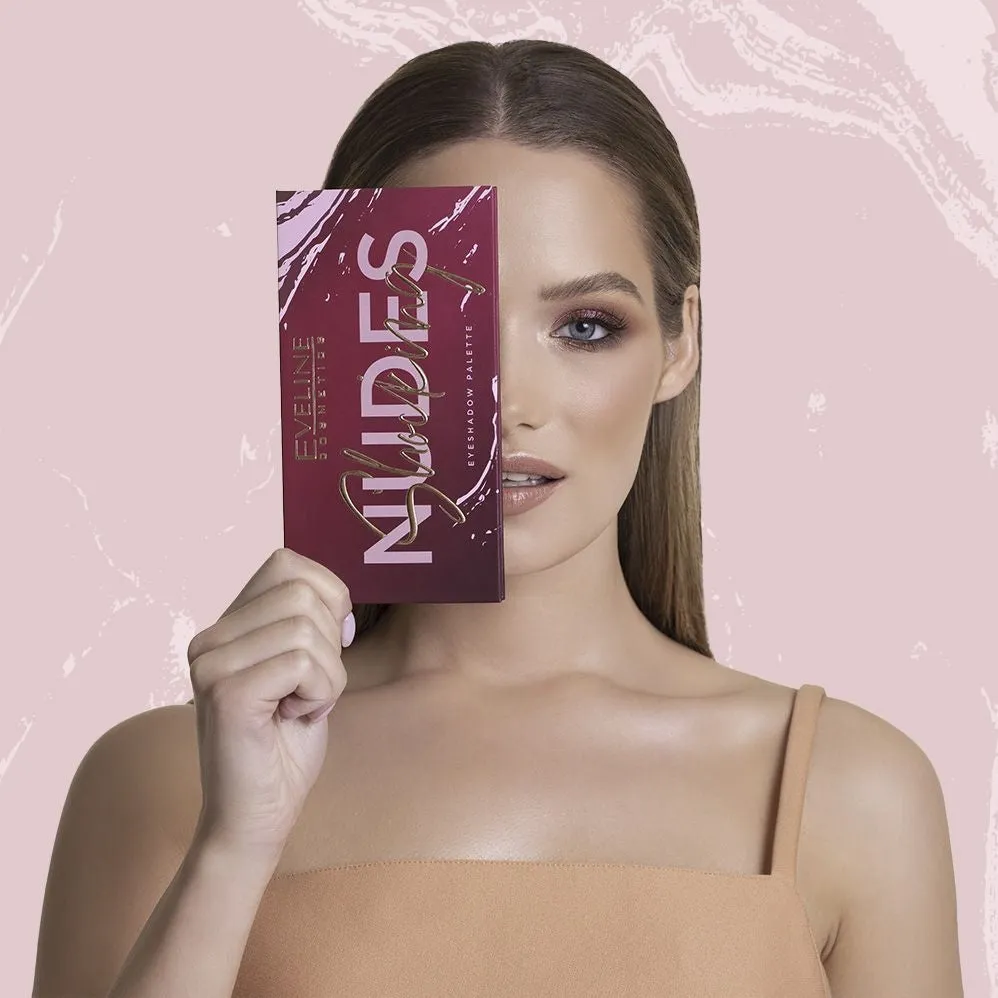 Eveline Shocking Nudes palette 12 fards paupières pigmentés