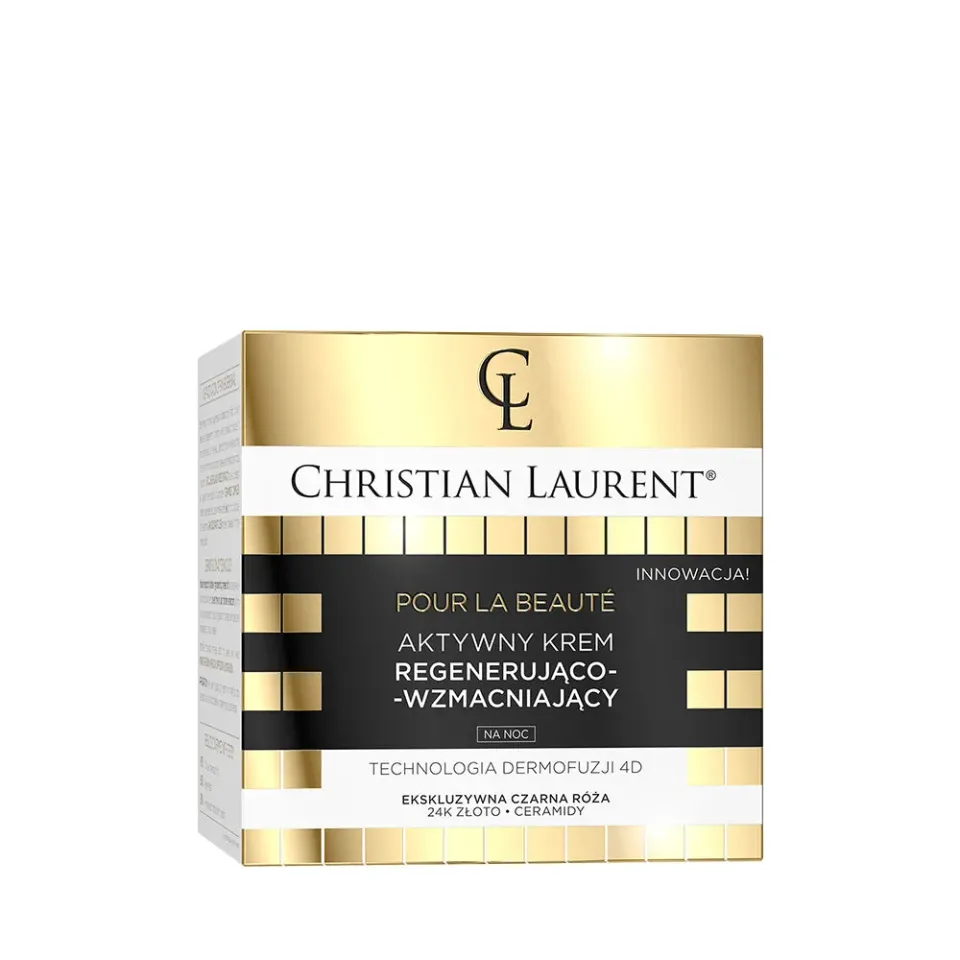 Eveline Cosmetics Christian Laurent crème nuit régénérante raffermissante