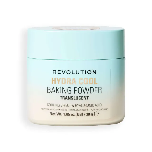 Revolution Hydra Cool Poudre Libre Baking Translucent effet frais