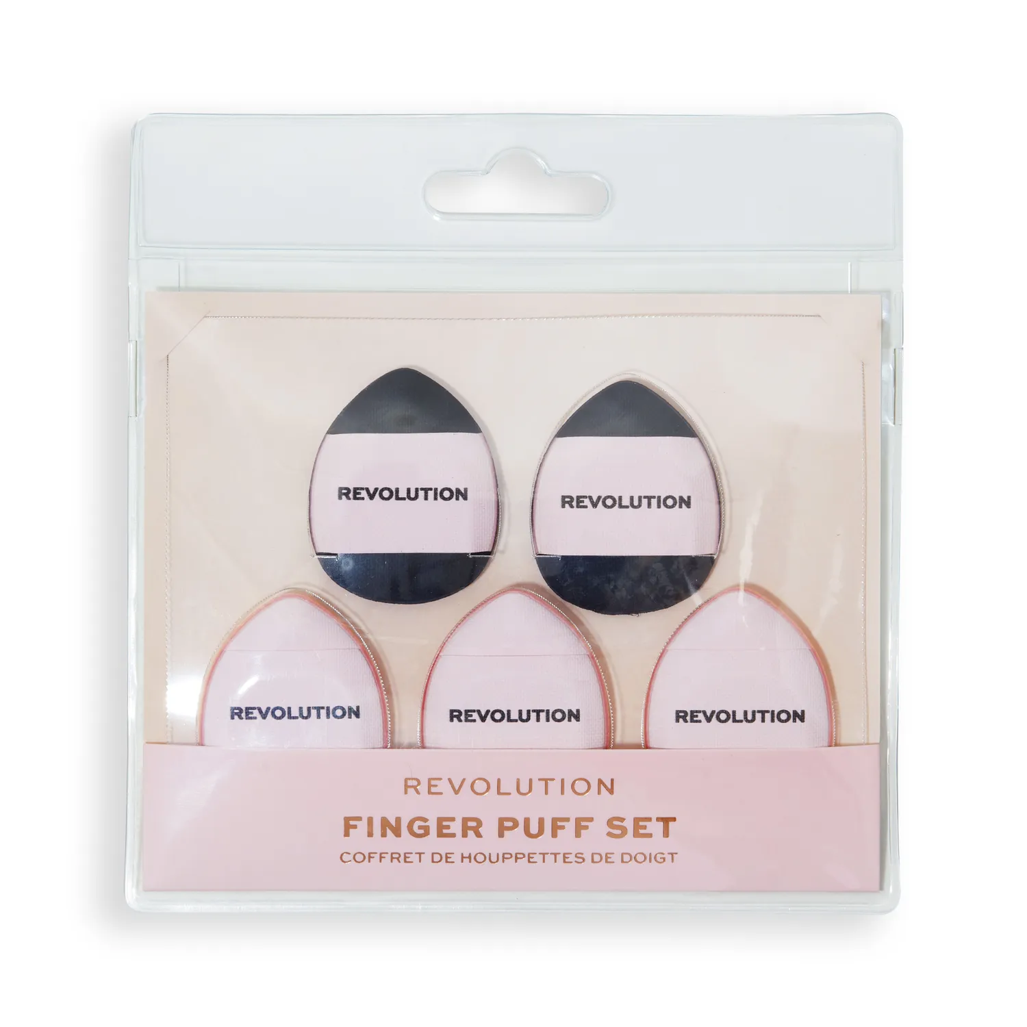 Revolution Mini Finger houppette poudre teardrop précision