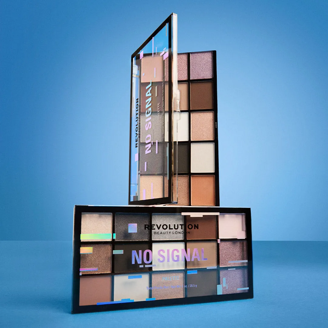 Revolution Reloaded No Signal palette fards gris fumé talc