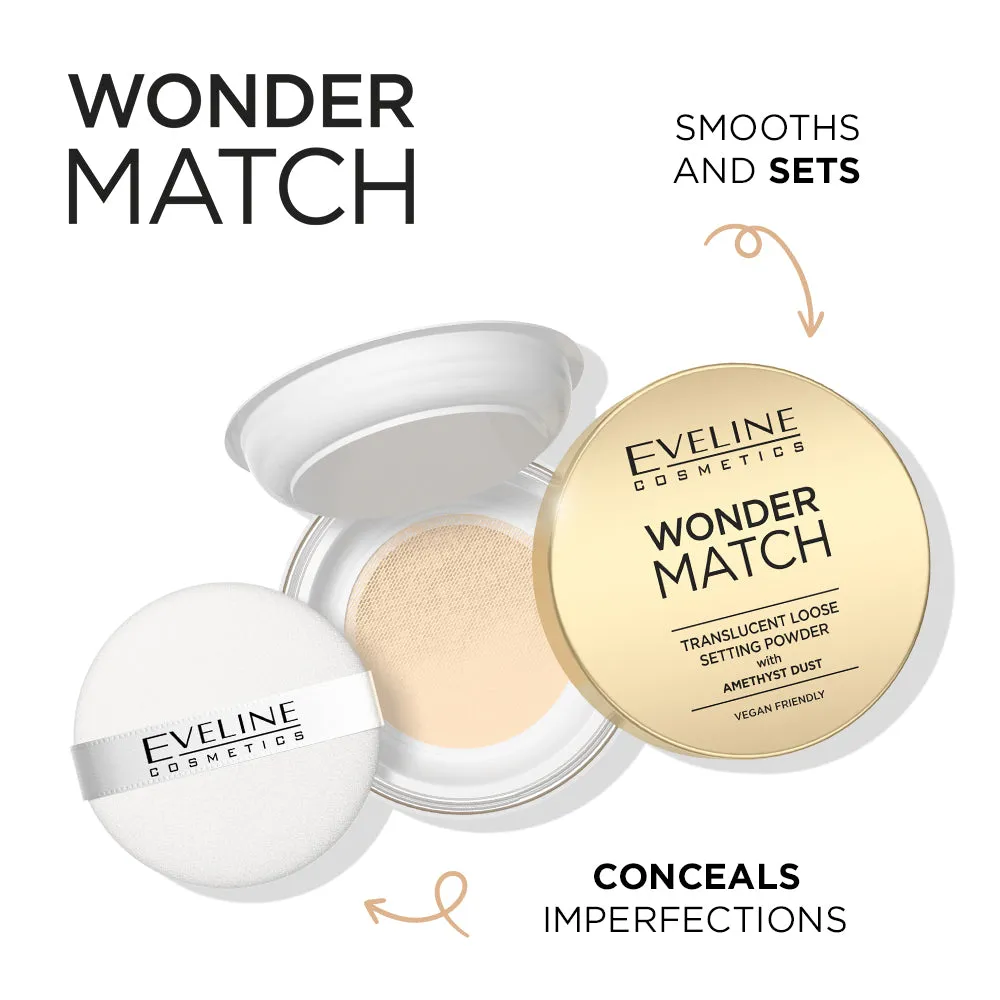 Eveline Wonder Match poudre libre fixatrice améthyste